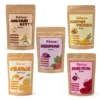 Combo Pack - Multhani Mitti, Hibiscus , Orange Peel, Rose Petal Powder, Kasturi Turmeric