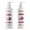 Onion Shampoo and Onion Conditioner - Sulfate free and Paraben free - 200ml Each